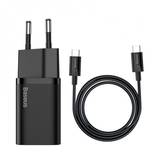USB-C töltő Baseus Mini Power Delivery 25W USB-C 100 cm-es kábellel