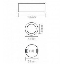 Kipufogócső vég (Ø kipufogó max 48mm) V2
