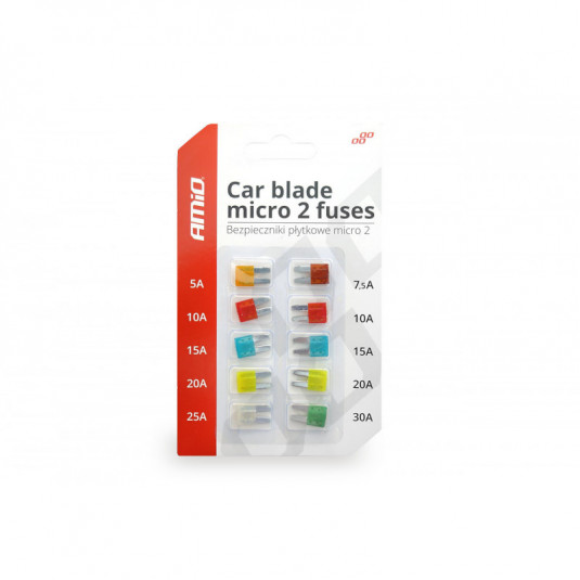 Autóbiztosíték MICRO 2 blister 10db