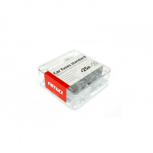 Automata biztosítékok standard ház 50db 25A