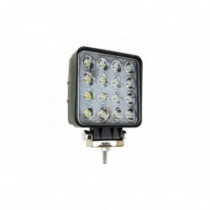 Munkahelyiség LED lámpa 16x LED AWL05 EMC 108x108 48W FLAT 9-60V