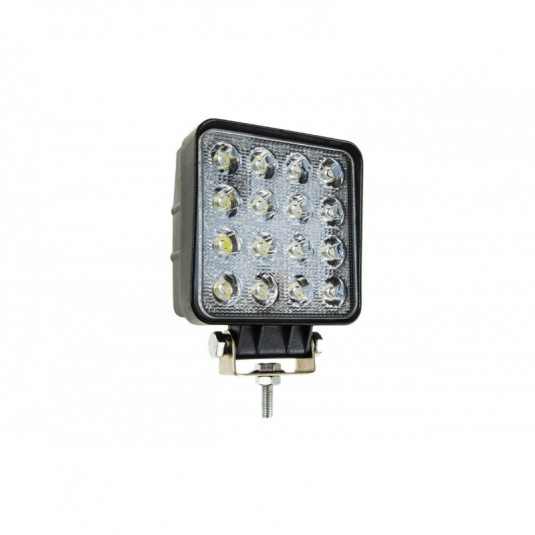 Munkahelyiség LED lámpa 16x LED AWL05 EMC 108x108 48W FLAT 9-60V