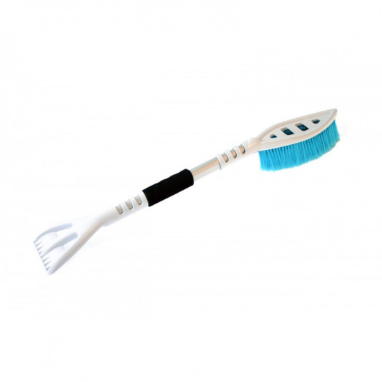 Ablaktörlő kaparó metlével premium M1 ABS White&Blue