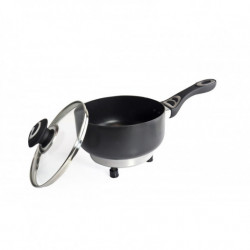 Elektromos főzőedény fedővel autóhoz 18cm x 8cm 250W 24V