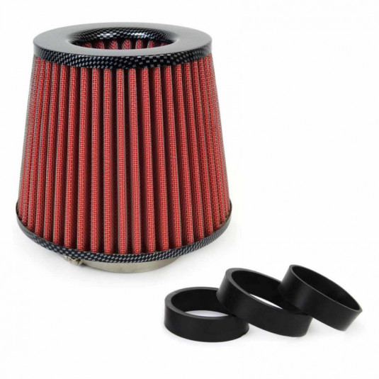 AF-Carbon sportlégszűrő + 3 adapter