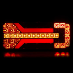 Hátsó LED dinamikus egyesített fény BALRA - RCL-01-LR