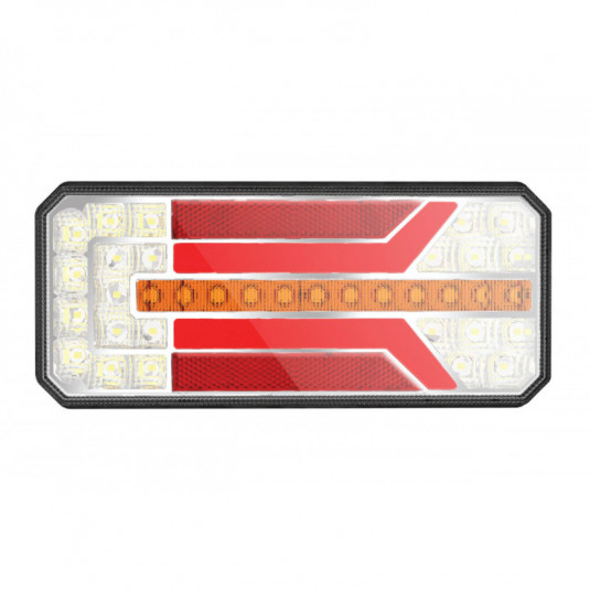 Dinamikus LED hátsó összevont lámpa BALOLDALI, JOBBOLDALI RCL-01-LR
