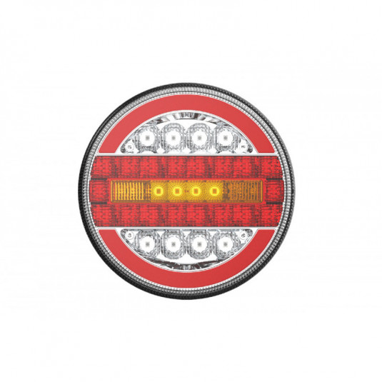 Hátsó kombinált LED lámpa BALRA, JOBBRA dinamikus irányjelzővel RCL-07-LR