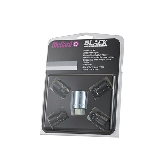 McGard biztonsági csavarok M12X1,5x37mm 60° 19MM BLACK EDITION