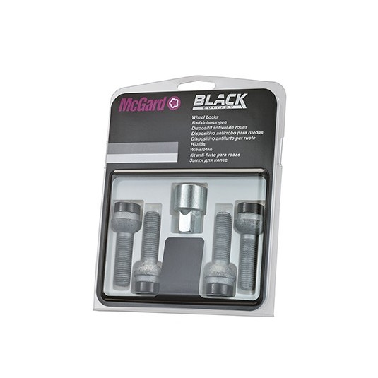 McGard M14x1,5x34,5mm R12 BLACK EDITION biztonsági csavarok