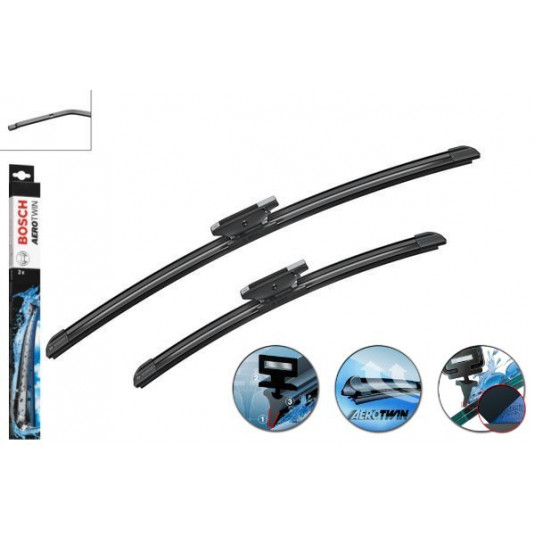 Ablaktörlők Bosch Aerotwin szett RENAULT Twingo III [X07] (09.14-11.15) 500/360mm