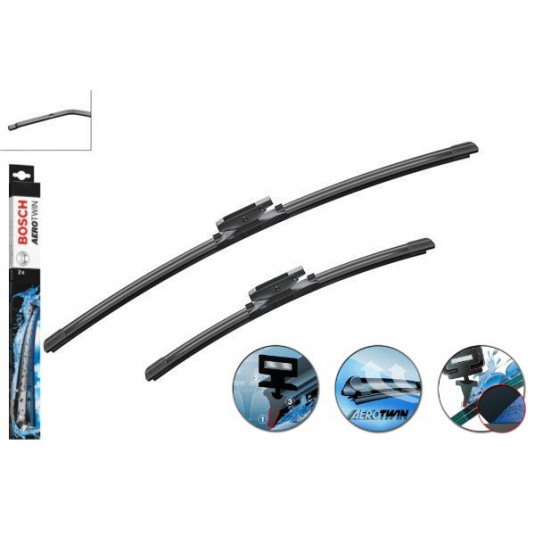 Bosch Aerotwin ablaktörlők szett RENAULT Mégane III Grandtour [KZ] (06.09-) 600/400mm