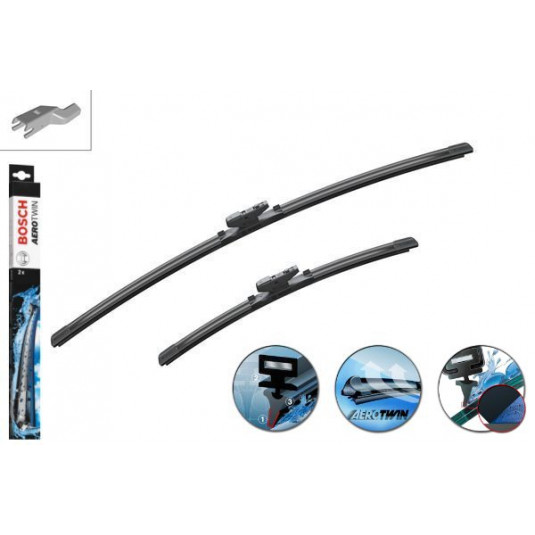 Bosch Aerotwin ablaktörlő készlet LAND ROVER NX [Z1] (11.14-) 650/400mm