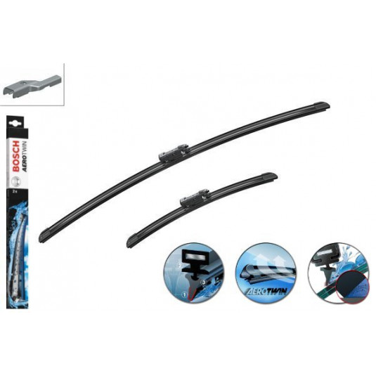 Bosch Aerotwin ablaktörlő készlet KIA Venga-hez (12.09-máig) 650/340mm