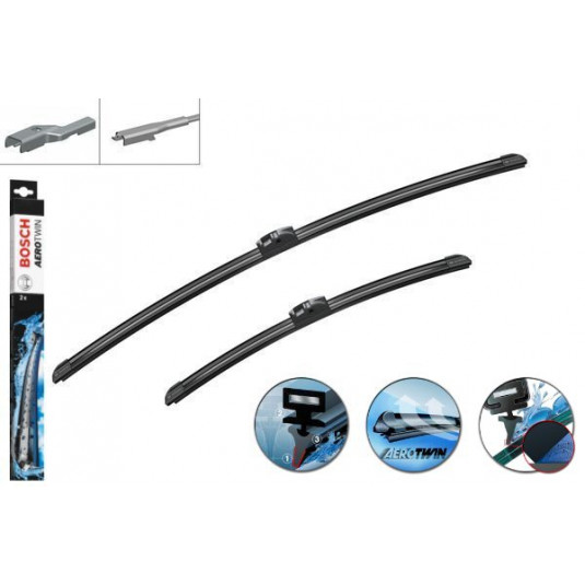 Ablaktörlők Bosch Aerotwin szett BMW Serie 6 Cabrio [F12] (03.11-18.) 650/425mm
