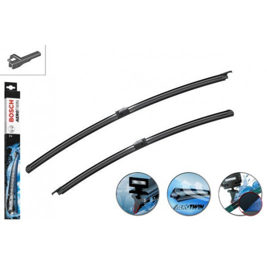 Bosch Aerotwin ablaktörlők szett RENAULT Vel Satis [BJ.] (04.02-12.09) 746/646mm