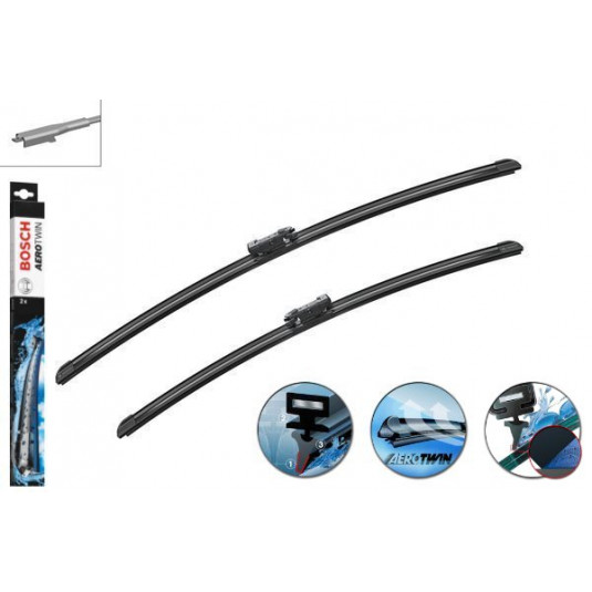 Bosch Aerotwin ablaktörlő szett MERCEDES A sorozat [169] (09.04-06.12) 650/575mm