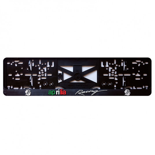 Rendszámtábla alátét 3D APRILIA RACING