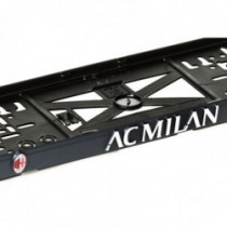 Rendszámtábla alátét 3D AC MILAN