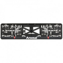 Rendszámtábla alátét 3D ARSENAL