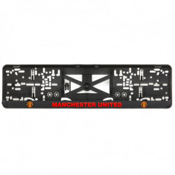 Rendszám alátét 3D MANCHESTER UNITED