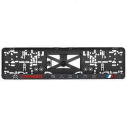 Rendszámtábla alátét 3D CITROËN RACING