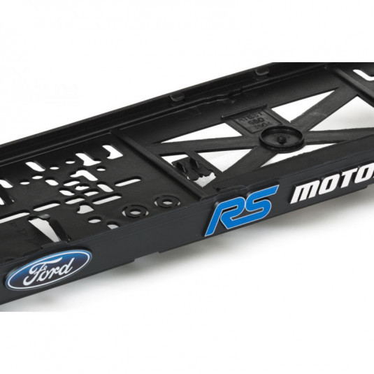 Rendszámtábla alátét 3D FORD RS