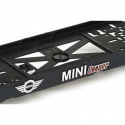 Rendszámtábla alátét 3D MINI COOPER piros