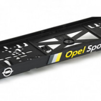 3D rendszámtábla alátét OPEL SPORT