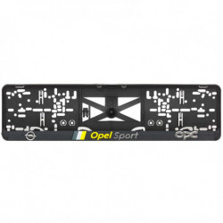 3D rendszámtábla alátét OPEL SPORT