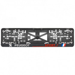 3D rendszámtábla alátét PEUGEOT SPORT