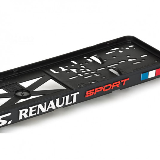 RENAULT SPORT 3D rendszámtábla alátét