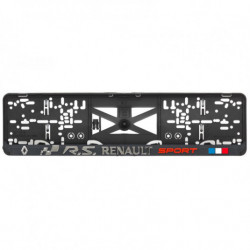 RENAULT SPORT 3D rendszámtábla alátét