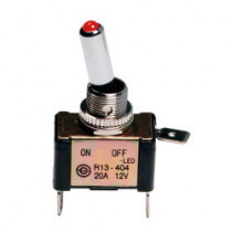 Billenőkapcsoló 12 V 20 A piros 4. modell