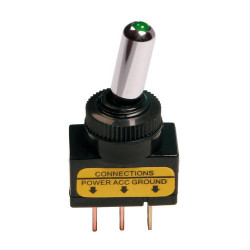 Billenő kapcsoló 12 V 20 A zöld Model 3