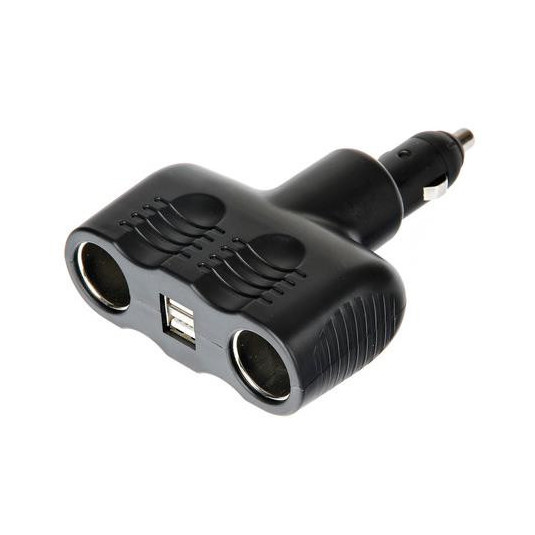 Gyújtáslámpa csatlakozó - elosztó 12 / 24 V + USB