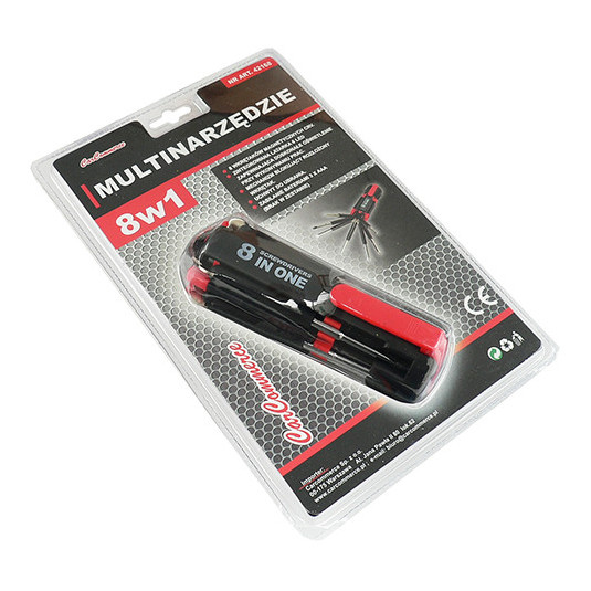 Multiszerszám 8 az 1-ben LED lámpával