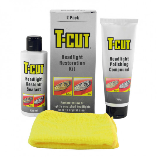 Fényszóró helyreállító szett - 75 g + 125 ml