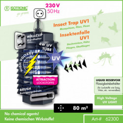 Rovarcsapda UV fénnyel