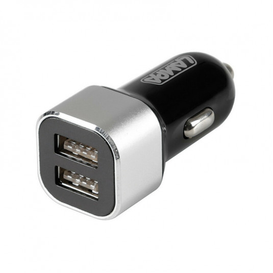 USB aljzat 12/32 V - Gyors töltő 2400 mA 2x USB