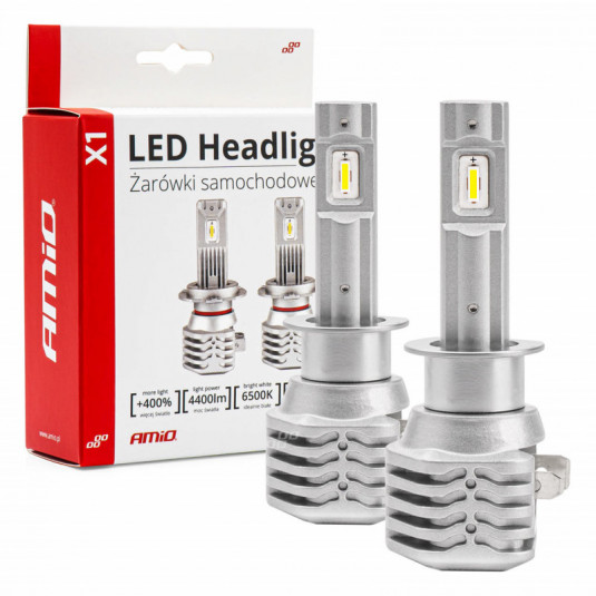 LED izzók H1 X1 Series AMiO főfényes