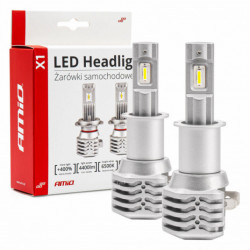 LED izzók H3 X1 Series AMiO főfényszóróhoz
