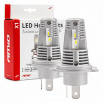LED izzók főfényszóróhoz H4 X1 Series AMiO