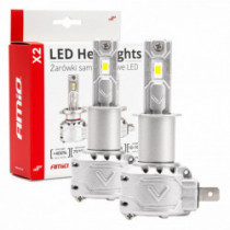 H3 X2 Series AMiO LED izzók főfényszóróhoz (+canbus)