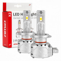 H7 X2 Series LED fényszórógömbök AMiO (+canbus)