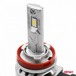 LED főfényzáró izzók H8/H9/H11 X2 Series AMiO (+canbus)