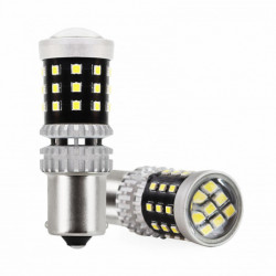 LED izzók CANBUS 2016 39SMD 1156 BA15S P21W R10W R5W White 12V/24V