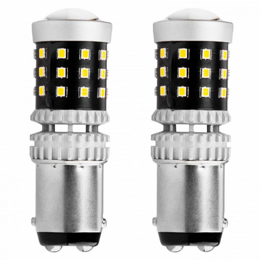 LED izzók CANBUS 2016 39SMD 1157 BAY15D P21/5W fehér 12V/24V