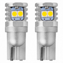LED izzók CANBUS 3030 6SMD T10 W5W W10W White 12V/24V