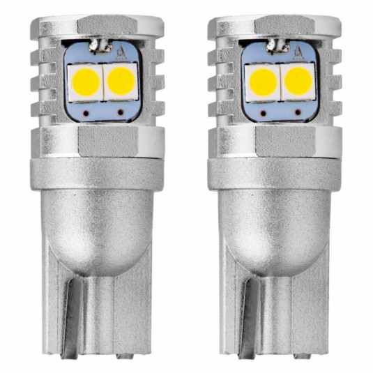 LED izzók CANBUS 3030 6SMD T10 W5W W10W White 12V/24V